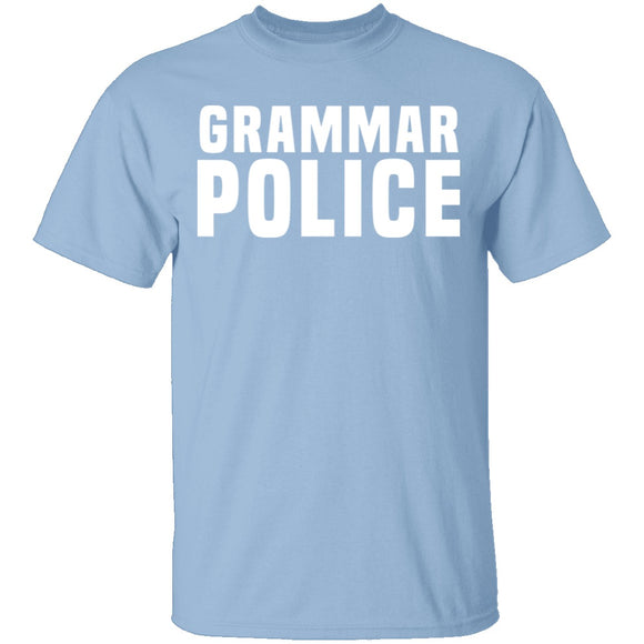 Grammar Police T-Shirt CustomCat