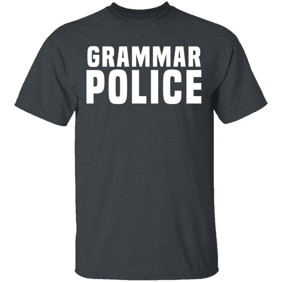Grammar Police T-Shirt CustomCat
