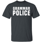 Grammar Police T-Shirt CustomCat