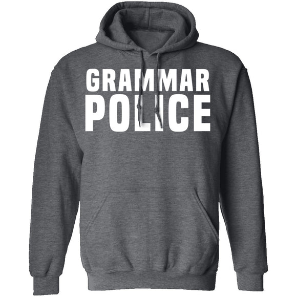 Grammar Police T-Shirt CustomCat