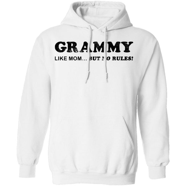 Grammy Like Mom But No Rules T-Shirt CustomCat