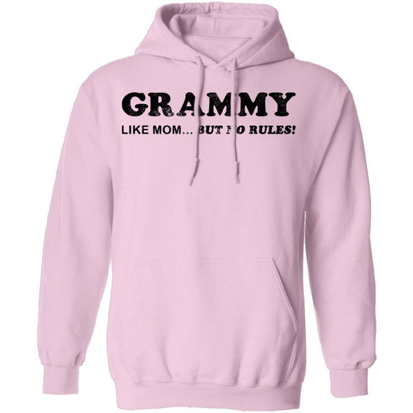 Grammy Like Mom But No Rules T-Shirt CustomCat
