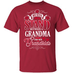 Grandma And Her Grandkids T-Shirt CustomCat