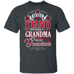 Grandma And Her Grandkids T-Shirt CustomCat