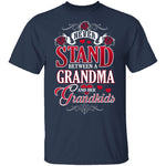Grandma And Her Grandkids T-Shirt CustomCat