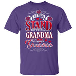 Grandma And Her Grandkids T-Shirt CustomCat