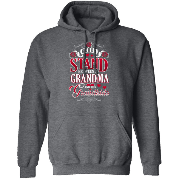 Grandma And Her Grandkids T-Shirt CustomCat