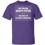 Graph Paper T-Shirt CustomCat