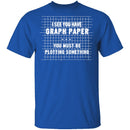 Graph Paper T-Shirt CustomCat