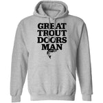 Great Trout Doors Man T-Shirt CustomCat