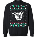 Greyhound Ugly Christmas Sweater CustomCat