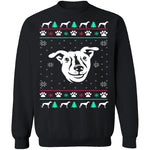 Greyhound Ugly Christmas Sweater CustomCat