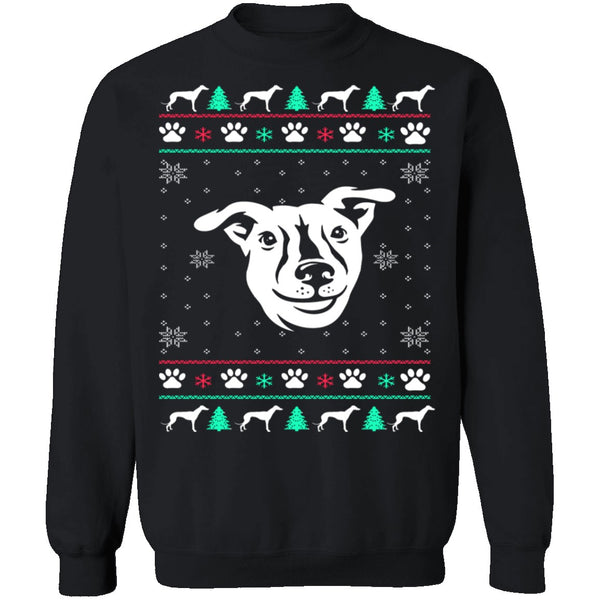 Greyhound Ugly Christmas Sweater CustomCat