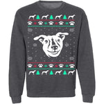 Greyhound Ugly Christmas Sweater CustomCat