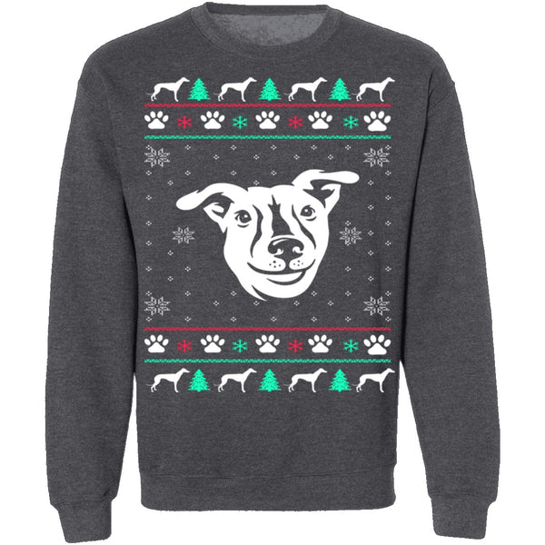 Greyhound Ugly Christmas Sweater CustomCat