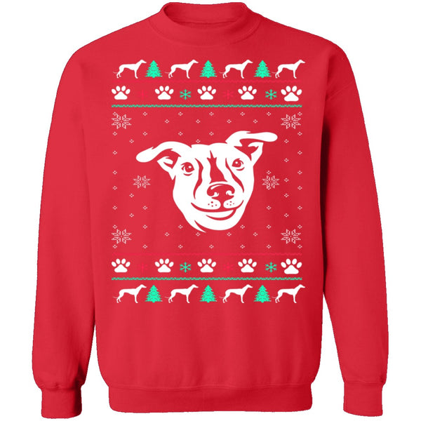 Greyhound Ugly Christmas Sweater CustomCat