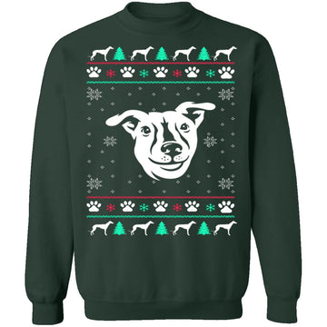 Greyhound Ugly Christmas Sweater CustomCat