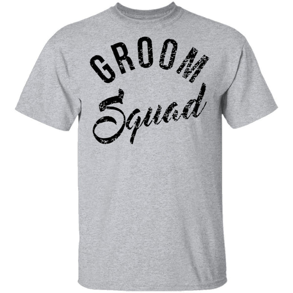 Groom Squad T-Shirt CustomCat