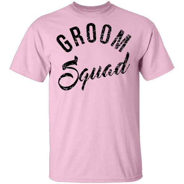 Groom Squad T-Shirt CustomCat
