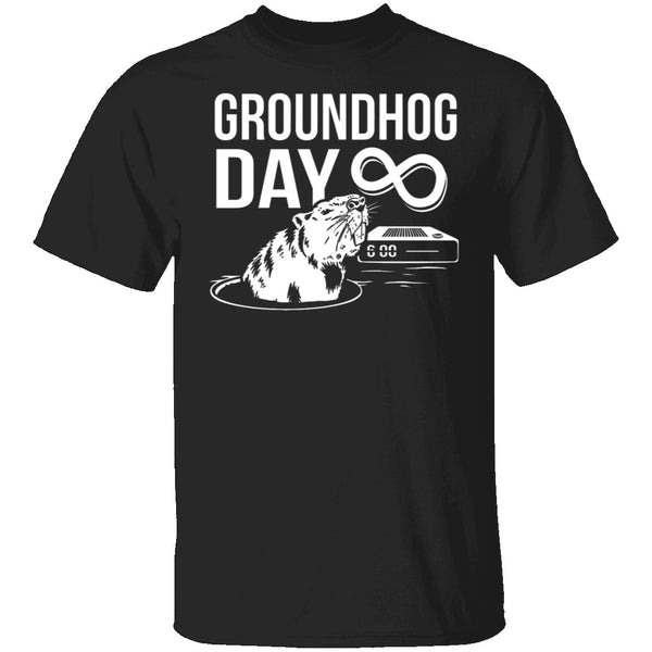 Groundhog Day Forever T-Shirt CustomCat