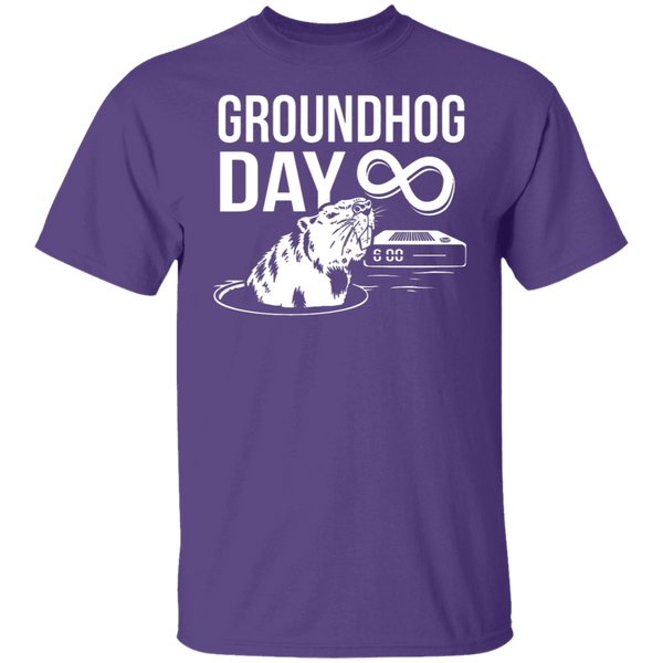 Groundhog Day Forever T-Shirt CustomCat
