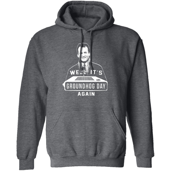 Groundhog Day! Again! T-Shirt CustomCat