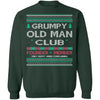 Grumpy Old Man Ugly Christmas Sweater CustomCat