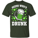 Guess Who's Drunk T-Shirt CustomCat