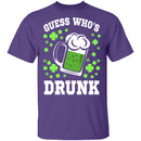 Guess Who's Drunk T-Shirt CustomCat