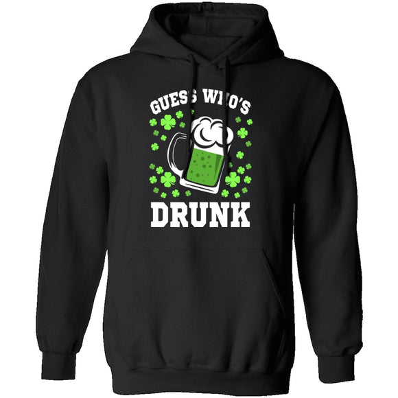 Guess Who's Drunk T-Shirt CustomCat