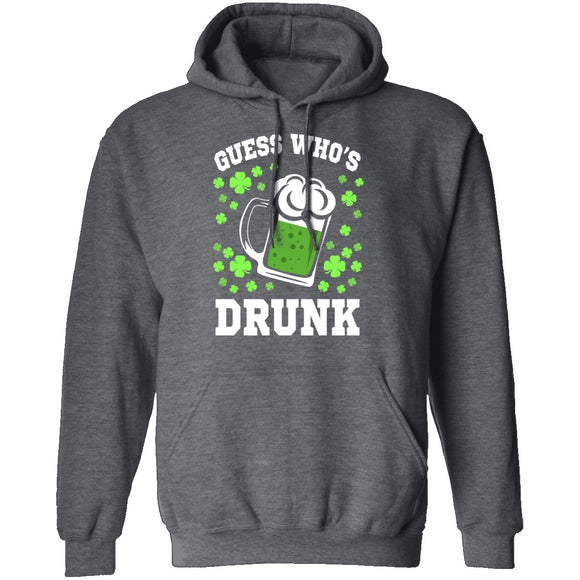 Guess Who's Drunk T-Shirt CustomCat