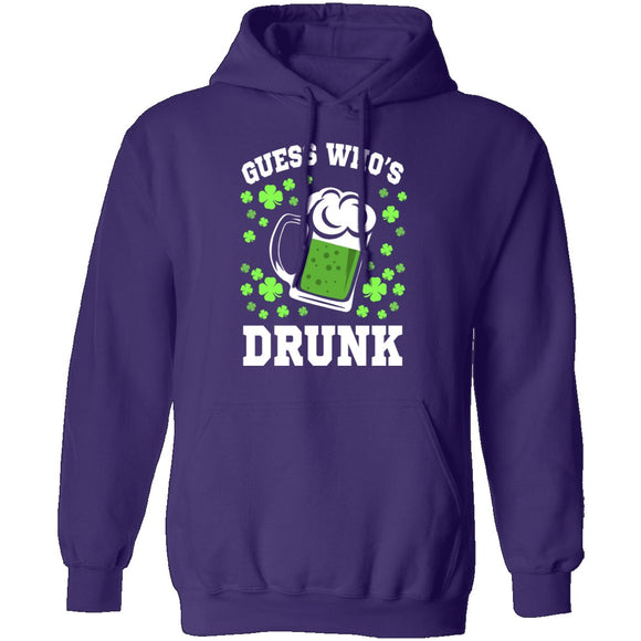 Guess Who's Drunk T-Shirt CustomCat