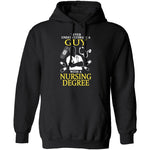 Guy With A Nursing Degree T-Shirt CustomCat