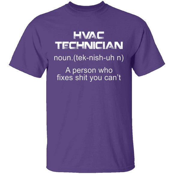 HVAC Definition T-Shirt CustomCat