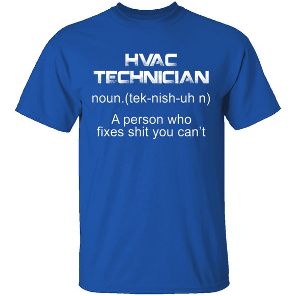 HVAC Definition T-Shirt CustomCat