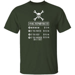 HVAC Repair Rates T-Shirt CustomCat