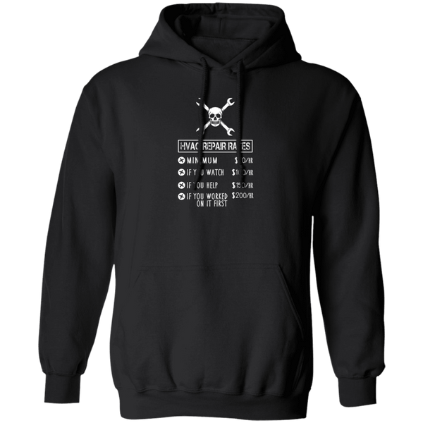 HVAC Repair Rates T-Shirt CustomCat