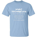 HVAC Tech Definition T-Shirt CustomCat