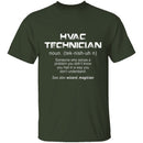 HVAC Tech Definition T-Shirt CustomCat