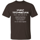 HVAC Tech Definition T-Shirt CustomCat
