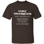HVAC Tech Definition T-Shirt CustomCat