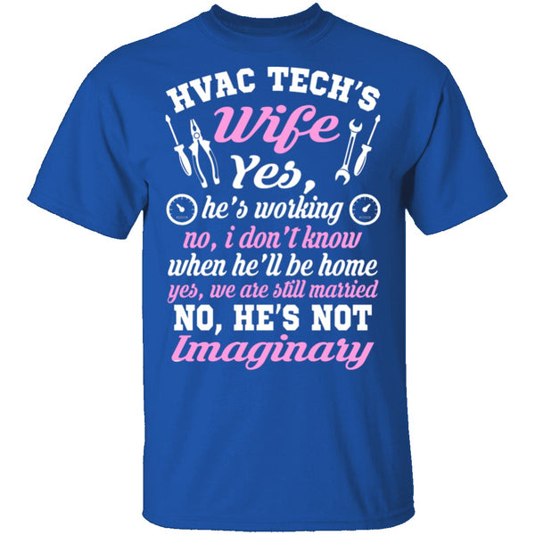 HVAC Tech Wife T-Shirt CustomCat