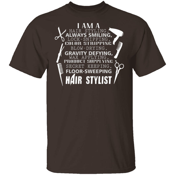 Hair Stylist T-Shirt CustomCat