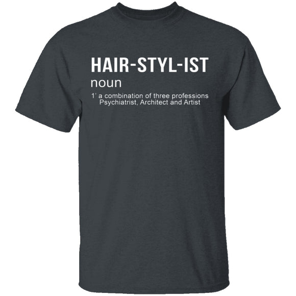 Hairstylist Definition T-Shirt CustomCat
