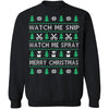 Hairstylist Ugly Christmas Sweater CustomCat