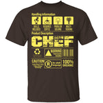 Handling Information Chef T-Shirt CustomCat