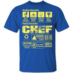 Handling Information Chef T-Shirt CustomCat