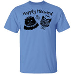 Happily Meowied T-Shirt CustomCat
