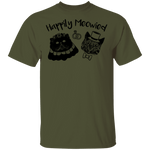 Happily Meowied T-Shirt CustomCat