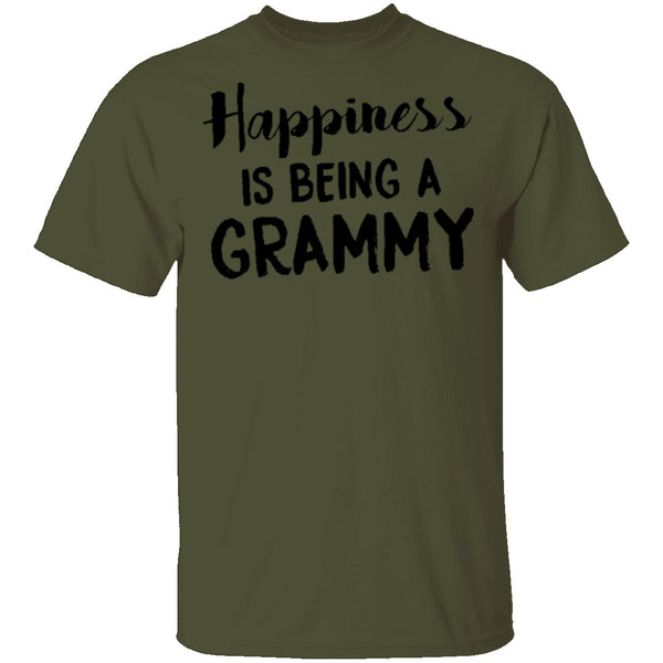 Happiness Is Being A Grammy T-Shirt CustomCat